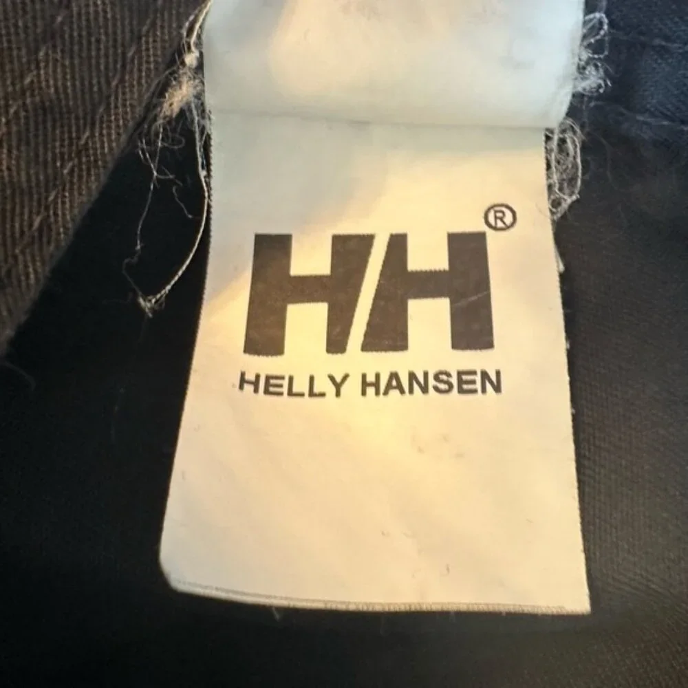 Helly Hansen Work Wear Pants Mens Size W34 X L32 Black Paint Staining Cargo Pant - Picture 14 of 16